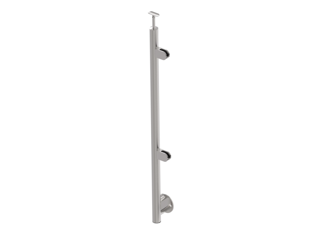 Stainless steel pole, BK-straight, right AISI304,